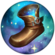 magical footwear boots rune