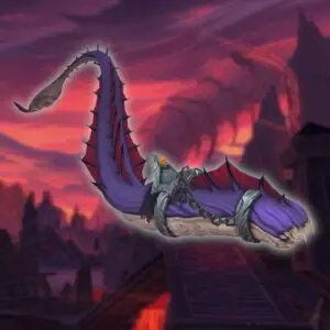 Glory of the Ny'alotha Raider Wriggling Parasite Mount