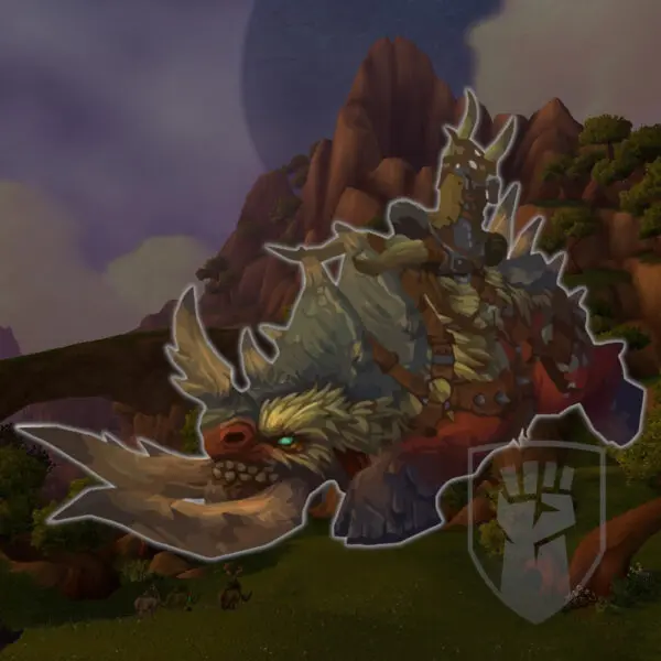 Bloodhoof Bull WoW Mount from Nakk the thunderer