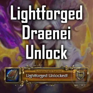 Lightforged draenei allied race unlock wow