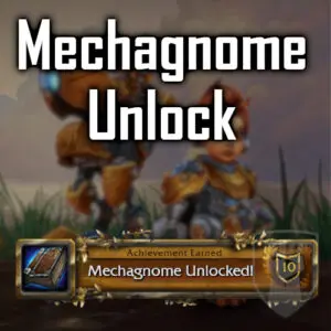 Mechagnome allied race unlock WoW