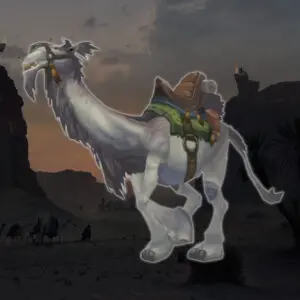 White Riding Camel Mount WoW TCG