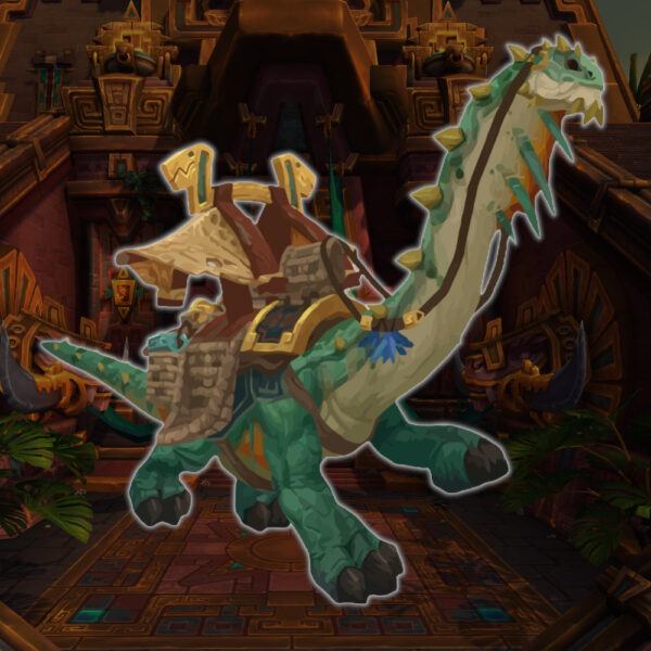 Reins of the Mighty Caravan Brutosaur mount for Sale BMAH