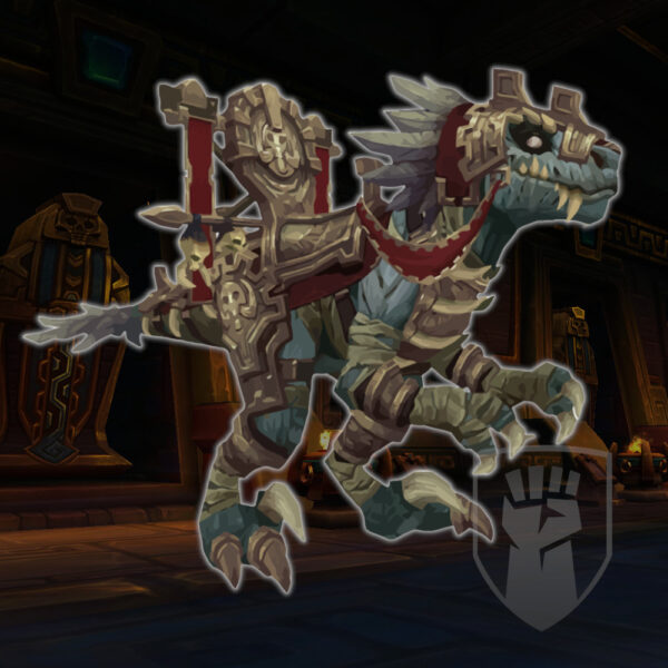 Mummified Raptor Skull - Tomb Stalker Mount King's Rest WoW Dungeon