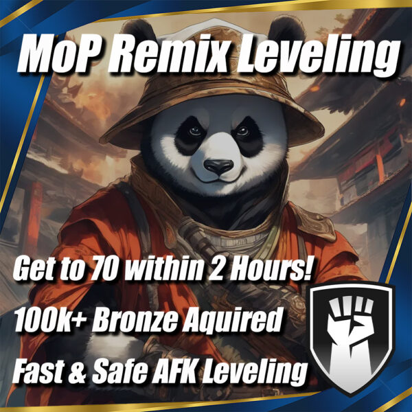 Buy MoP Remix Leveling AFK Boost, MoP Powerleveling